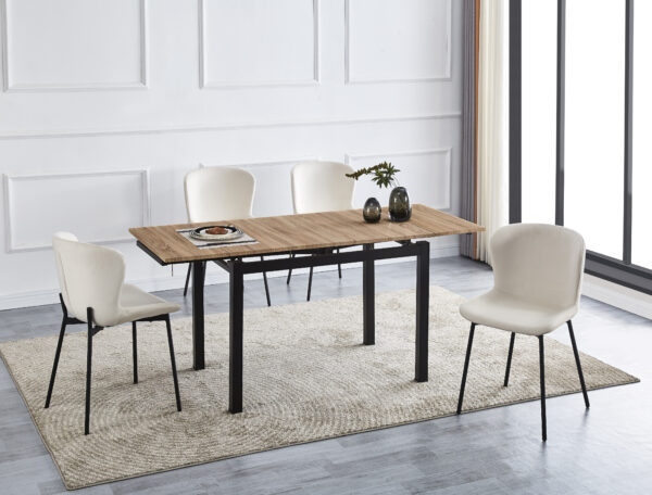 Table à manger Bora extensible